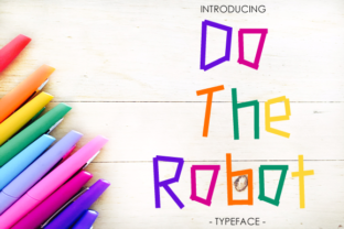 A Quirky Robot Font for Bold Branding