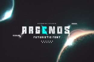 Argenos: A Sci-Fi Display Font That Makes Campaigns Unmissable