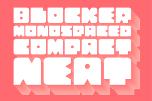 Blocker: A Strong, Orderly Display Typeface for Bold Brand Moments