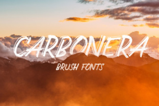 Carbonera: A Gritty, Story-Driven Display Font for Digital Branding