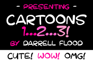 Cartoons 123: A Playful Display Font That Delivers Personality Online