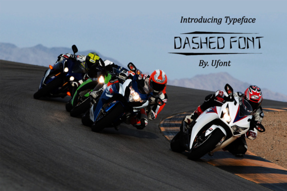 Dashed: A Lively Display Font for Digital Branding