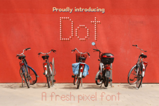 Dot: A Pixel Display Font for Creative Web Design