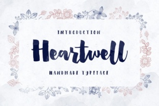 Heartwell: A Modern Calligraphy Font That Elevates Your Brand