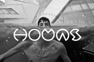 Homas: A Circular Display Font That Feels Like a Gentle Pause