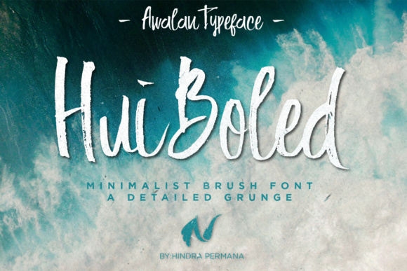 Hui Boled: A Brush Stroke Font for Standout Business Branding