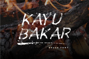 Kayu Bakar: The Display Font That Commands Attention
