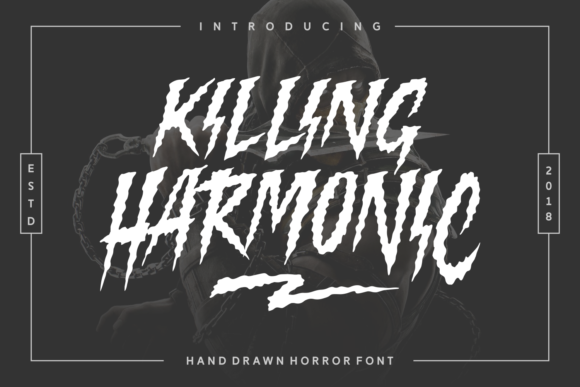 Killing Harmonic: A Bold Display Font for Brand Impact