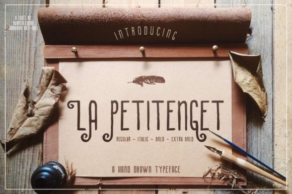 La Petitenget: A Display Font That Feels Thoughtfully Human