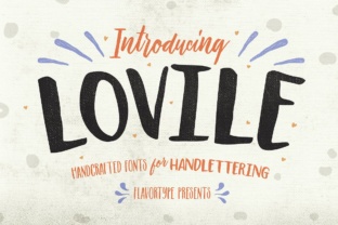 Lovile: A Handcrafted Display Font That Elevates Digital Branding