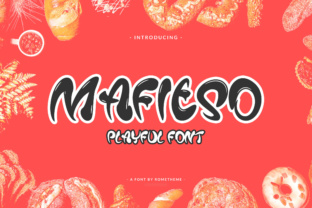 Mafieso: A Playful Display Font for Editorial Charm