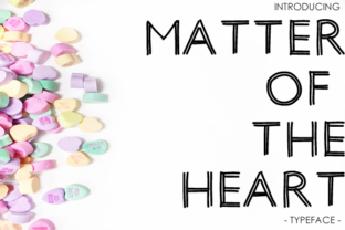 Matter of the Heart: A Doubled Display Font for Crafters