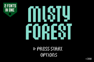 Misty Forest Chalice: A Retro Display Font for Marketers