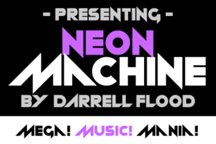 Neon Machine: A Futuristic Typeface for Bold Campaigns