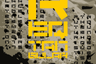 Reqtangular: A Futuristic Display Font for Bold Digital Identity