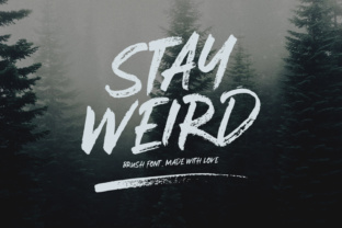Stay Weird: A Display Font That Defines Digital Personality