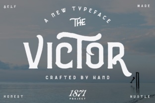 The Victor: A Display Typeface That Earns Its Place on Screen