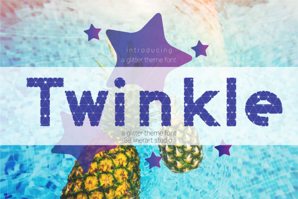 Twinkle Font: A Sparkly Typeface for Campaigns