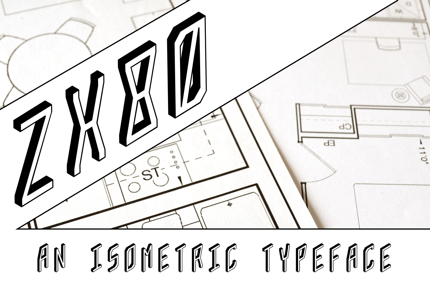 ZX80: A Display Font That Anchors Your Message From the First Scroll